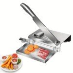 Manual Stainless Steel Meat Slicer for Muffulettas