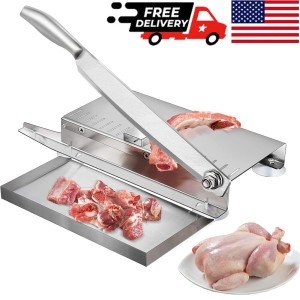 Manual Stainless Steel Meat and Bone Slicer