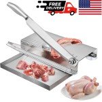 Manual Stainless Steel Meat and Bone Slicer