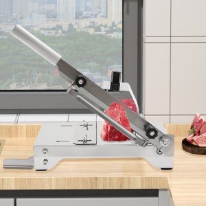 Stainless Steel Manual Meat Slicer for Muffulettas
