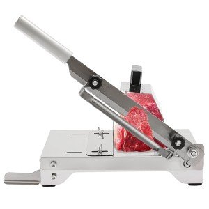 Stainless Steel Manual Meat Slicer for Muffulettas