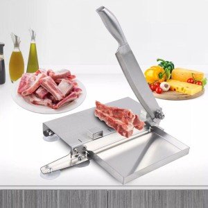 Stainless Steel Manual Meat and Bone Slicer