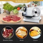 10" Electric Meat Slicer for Home Use
