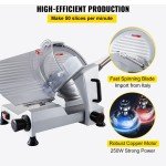 12" Electric Meat Slicer for Deli Foods
