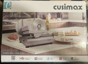 Electric Meat Slicer with Removable Stainless Blade