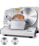 Cusimax Electric Meat Slicer with Removable Blades