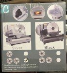 Electric Meat Slicer with Removable Stainless Blade