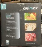 Electric Meat Slicer with Removable Stainless Blade