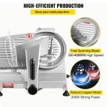 200W Electric Deli Food Slicer with Thickness Control
