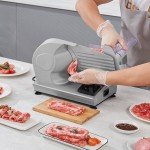 VEVOR 180W Electric Deli Meat Slicer, 7.5” Blade