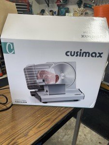 Cusimax Electric Deli Food Slicer with 9” Blades