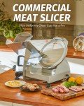 12" Electric Meat Slicer for Deli and Cheese