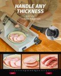 12" Electric Meat Slicer for Deli and Cheese