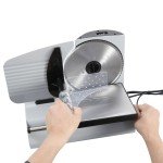 7.5" Electric Meat Slicer for Perfect Muffulettas