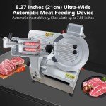 12" Electric Meat Slicer for Deli and Kitchen