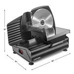 Chefman Electric Deli Slicer with Adjustable Blades