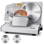 Electric Deli Meat Slicer with Adjustable Thickness