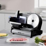 VEVOR 180W Electric Deli Meat and Cheese Slicer