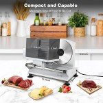 OSTBA Electric Meat Slicer for Home Use