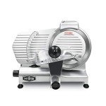 KWS 10-Inch Electric Meat Slicer with Stainless Steel Blade