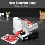 OSTBA Electric Deli Meat Slicer with Dual Blades