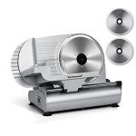 Electric Meat Slicer with 9” Stainless Steel Blade