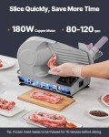 VEVOR 7.5" Electric Deli Meat Slicer