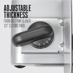 Weston Electric Deli Meat Slicer with Adjustable Thickness