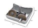 KWS 10-Inch Electric Meat Slicer with Stainless Steel Blade