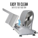 Weston Electric Deli Meat Slicer with Adjustable Thickness