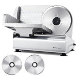 Tesslux Electric Meat Slicer with Adjustable Thickness