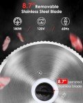 TOOGOOD Electric Meat Slicer with Stainless Steel Blade