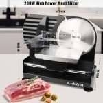 Electric Meat Slicer for Homemade Muffulettas