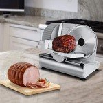 Electric Meat Slicer with 9” Stainless Steel Blade