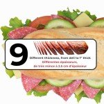 Starfrit Deli Slicer with Adjustable Thickness and Peeler