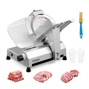12-Inch Electric Meat Slicer with Adjustable Thickness