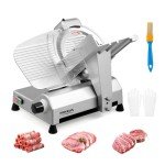 12-Inch Electric Meat Slicer with Adjustable Thickness