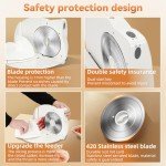 Portable Foldable Meat Slicer with Stainless Steel Blade