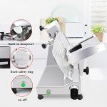 10-Inch Electric Meat Slicer for Home & Commercial