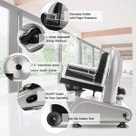 Electric 7.5-Inch Meat Slicer for Home Use