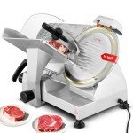 10-inch Electric Meat Slicer for Home Use