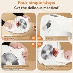 Portable Foldable Meat Slicer with Stainless Steel Blade