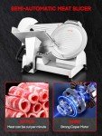 10-inch Electric Meat Slicer for Home Use