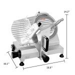 Zica 10" Stainless Steel Electric Meat Slicer