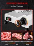 10-inch Electric Meat Slicer for Home Use
