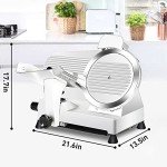 10-Inch Electric Meat Slicer for Home & Commercial