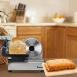 Electric 7.5-Inch Meat Slicer for Home Use