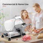 10" Electric Meat Slicer with Adjustable Thickness