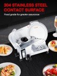 10-inch Electric Meat Slicer for Home Use