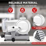 Valley Sportsman 10" Electric Meat Slicer with Sharpener